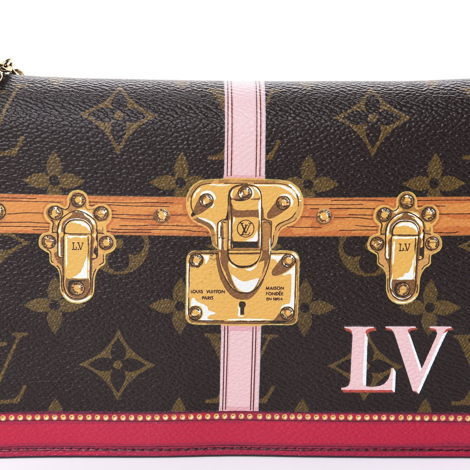 Louis Vuitton Monogram Summer Trunks Pochette Weekend 8 of 8