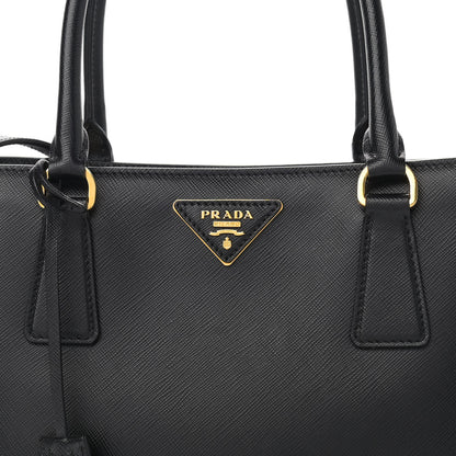 Prada Saffiano Lux Medium Tote Black 8 of 11