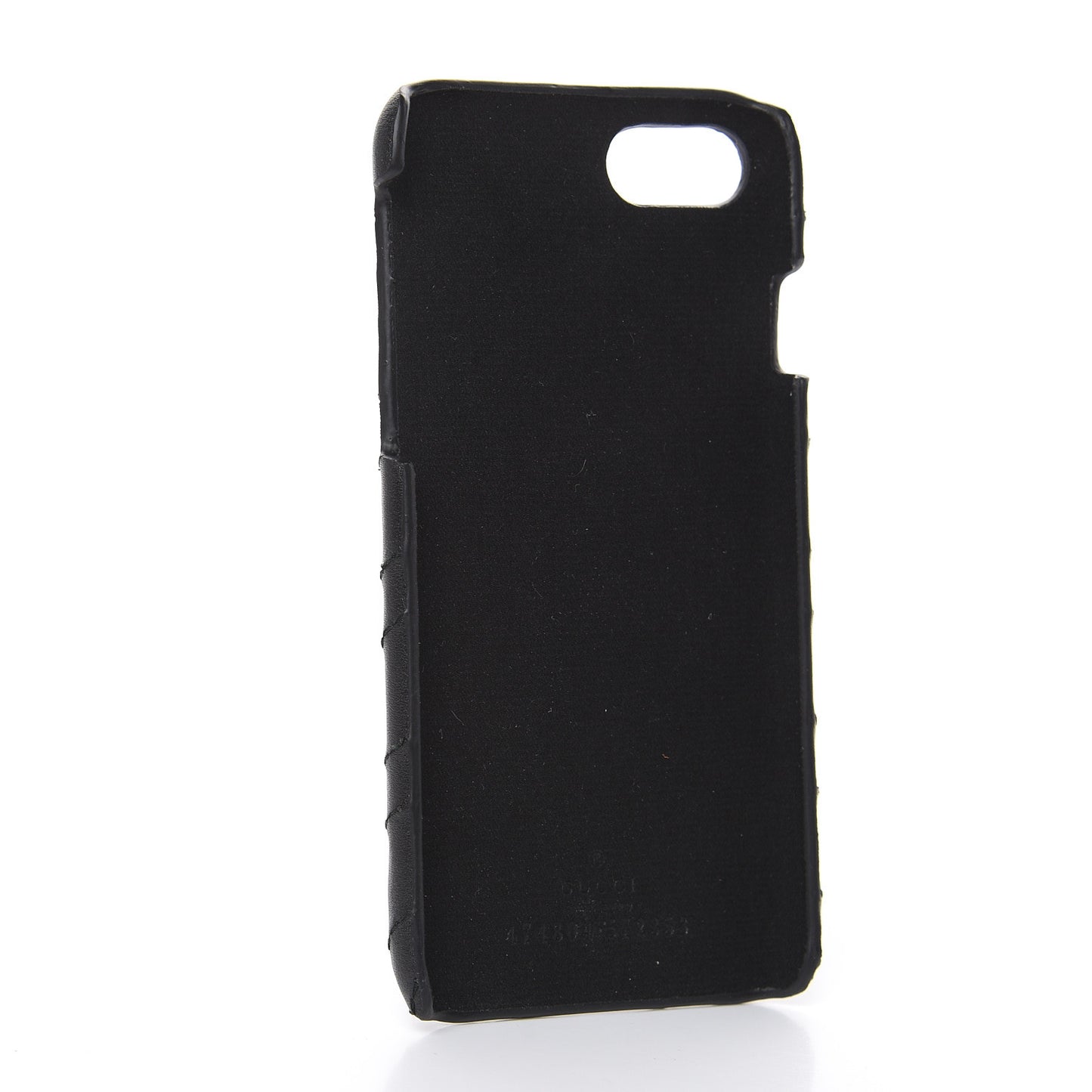 Calfskin Matelasse Marmont iPhone 7 Case Black