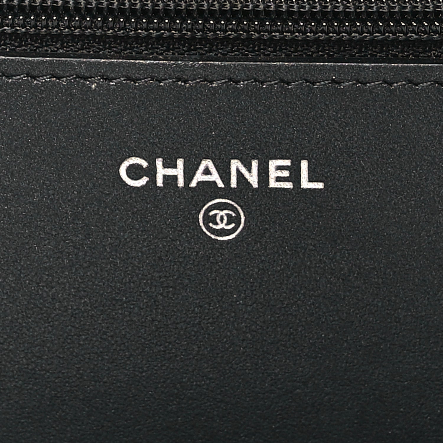 Chanel Caviar Quilted Vintage Mademoiselle Wallet On Chain WOC Black 6 of 10