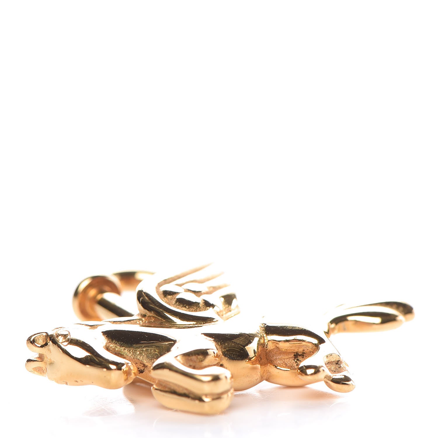 Hermes Pegasus Cadena Lock Gold 3 of 4