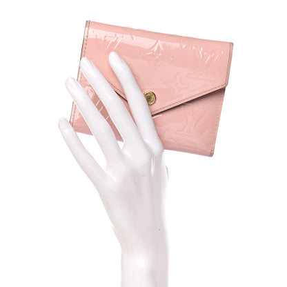 Louis Vuitton Vernis Victorine Wallet Rose Ballerine 2 of 8