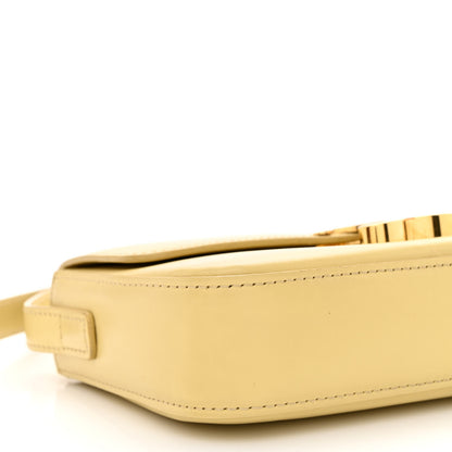 Celine Shiny Calfskin Triomphe Shoulder Bag Papyrus 10 of 11