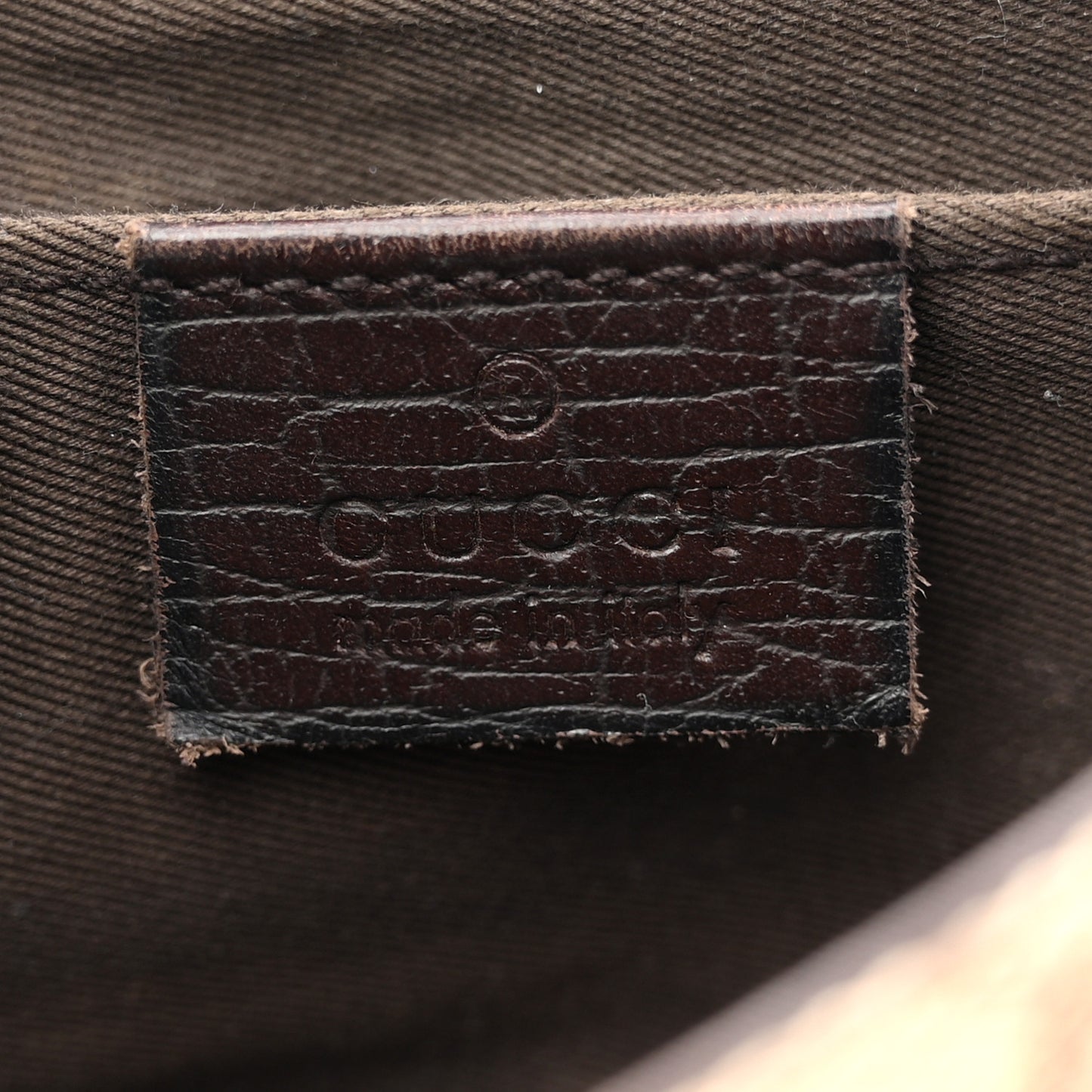 Monogram Horsebit Clutch Dark Brown