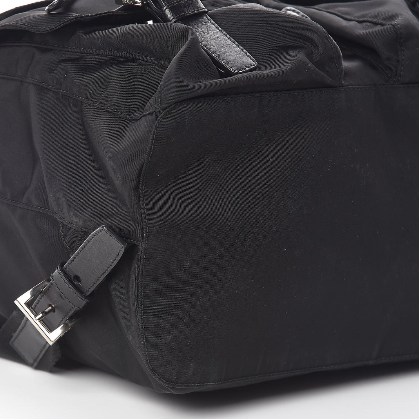 Nylon Vela Medium Backpack Black