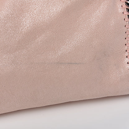 Stella McCartney Shaggy Deer Mini Falabella Fold Over Tote Powder 7 of 10