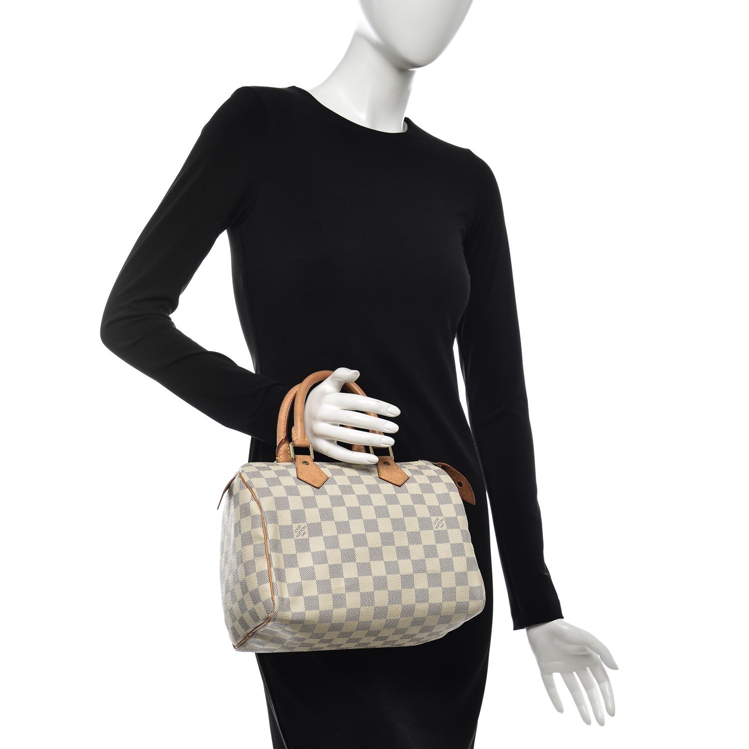 Louis Vuitton Damier Azur Speedy 25 2 of 8