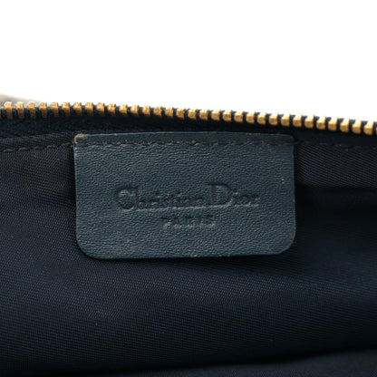 Christian Dior Monogram Mini Saddle Pochette Navy 6 of 11