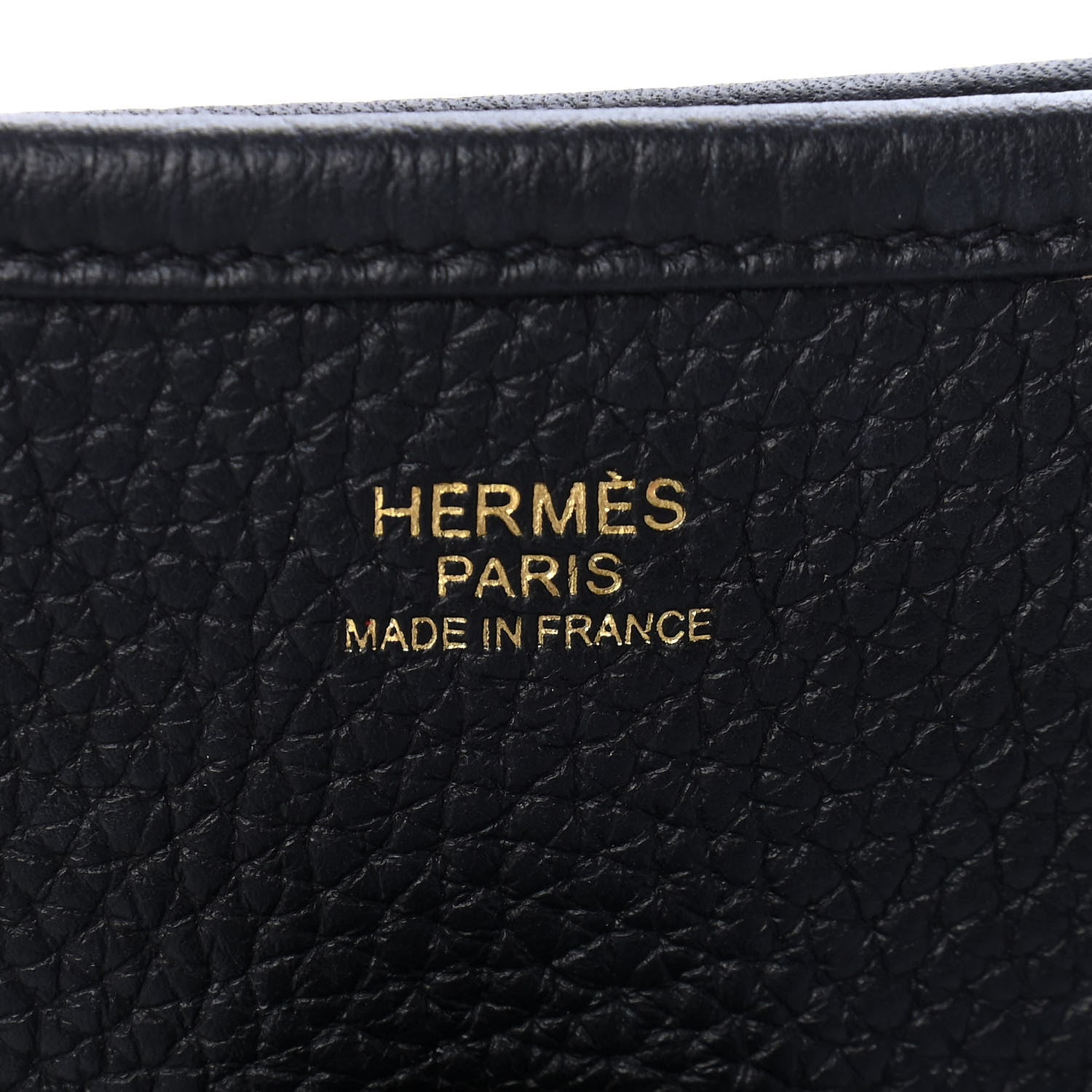 Hermes Taurillon Clemence Evelyne III PM Black 6 of 9