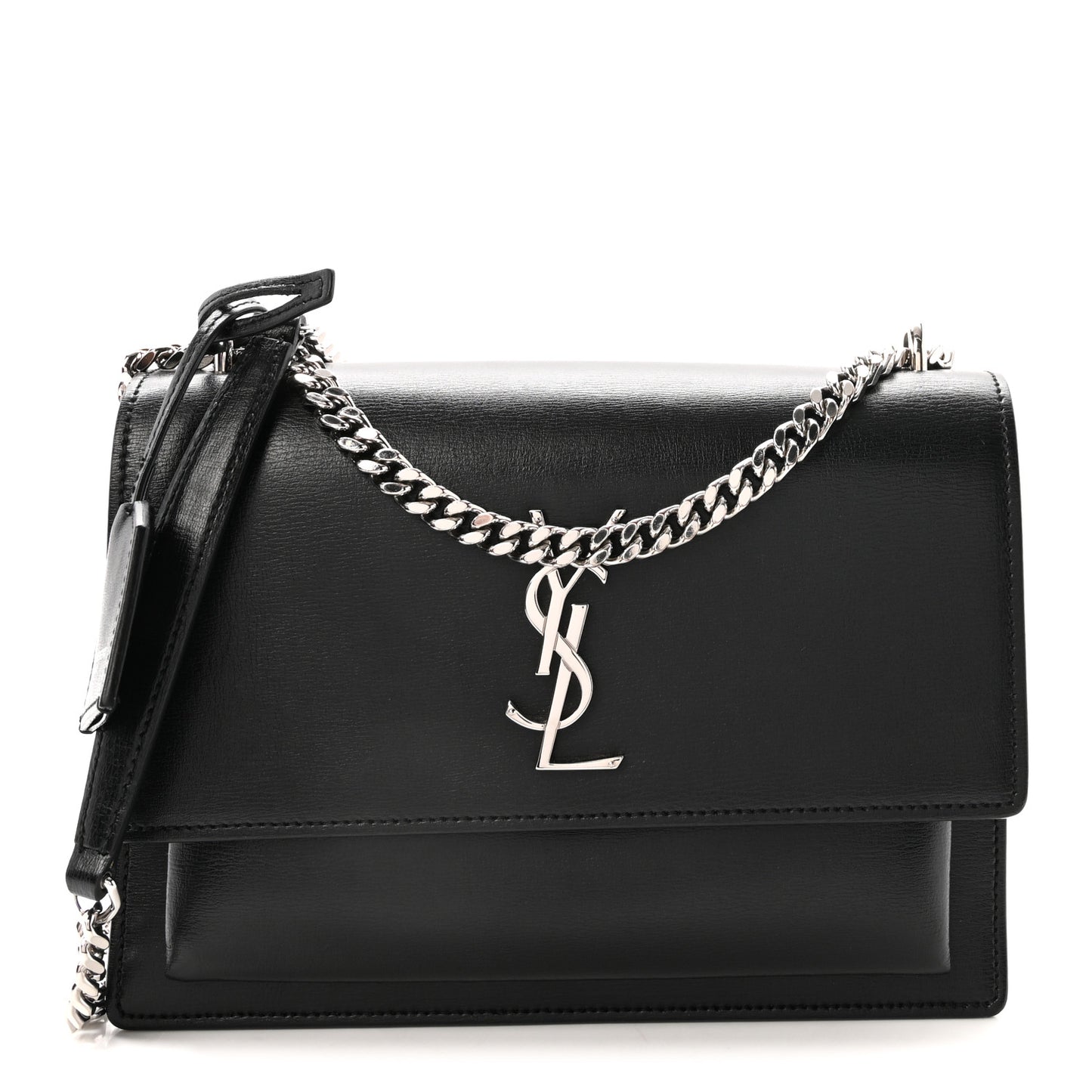 Calfskin Medium Monogram Sunset Black