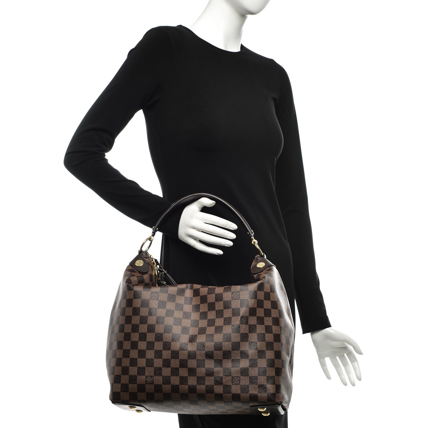 Louis Vuitton Damier Ebene Duomo Hobo 2 of 6