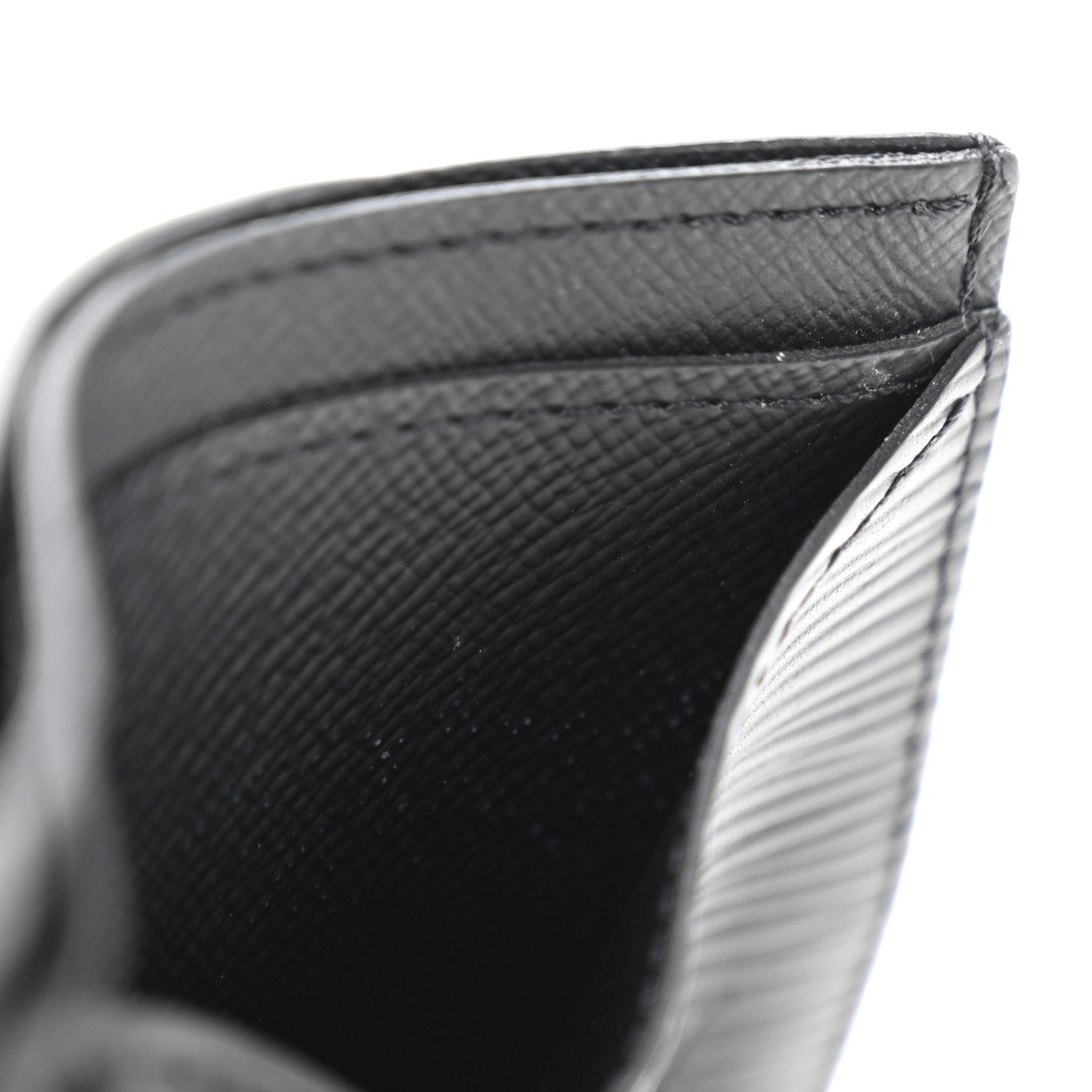 Louis Vuitton Epi Neo Porte-Cartes Card Holder Black 8 of 11