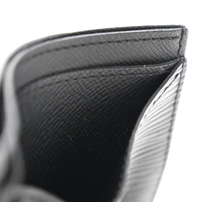 Louis Vuitton Epi Neo Porte-Cartes Card Holder Black 8 of 11
