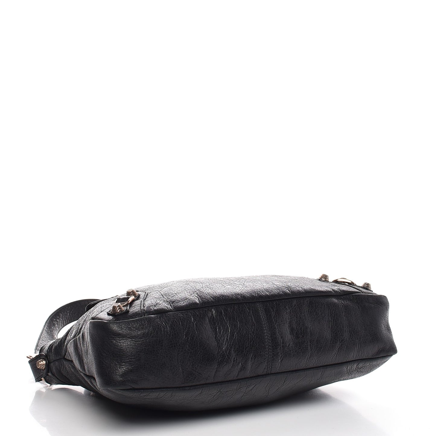 Agneau Giant 12 Rose Gold Hardware Town Black