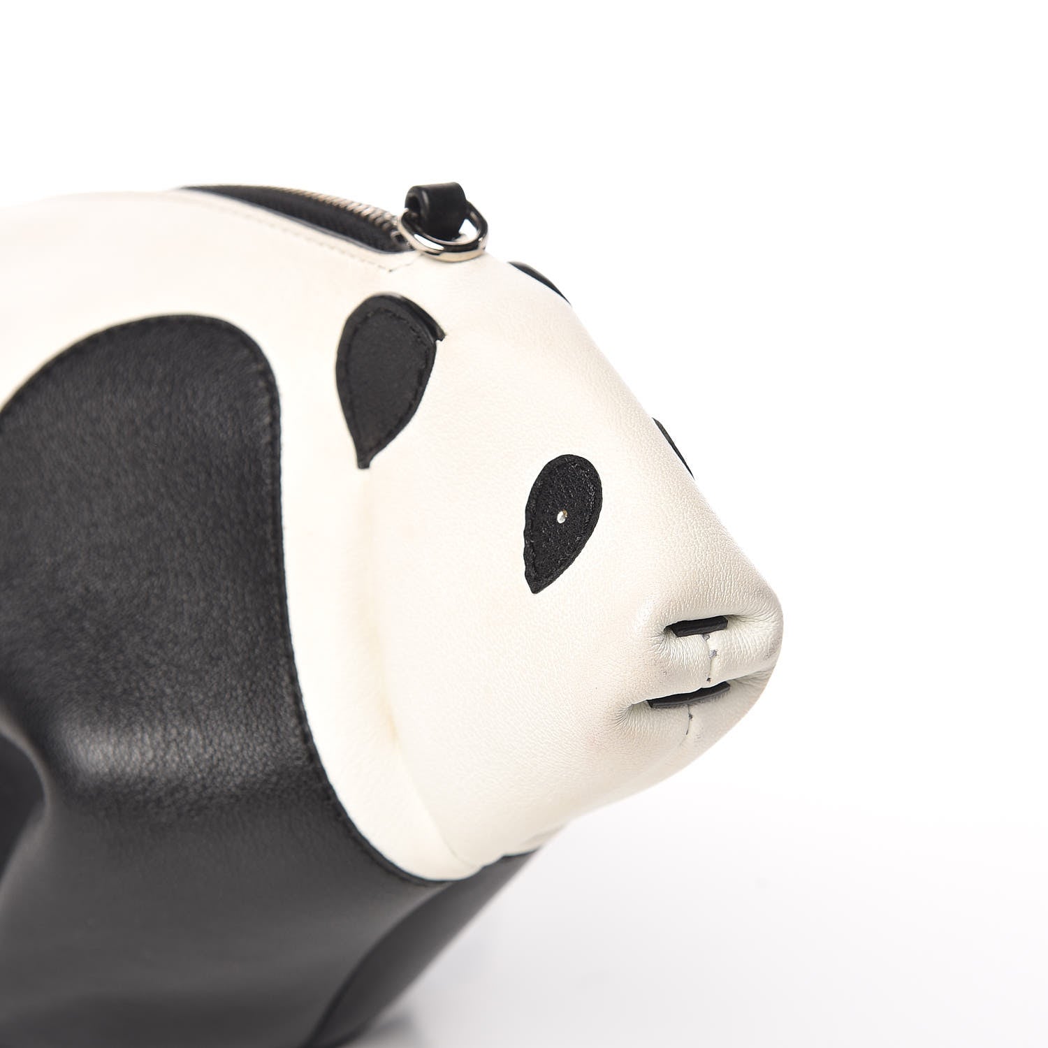 Loewe Calfskin Panda Crossbody Black White 8 of 9