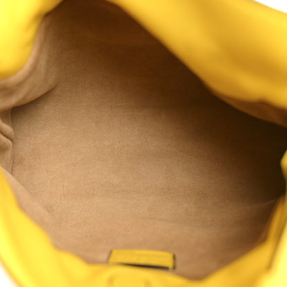 Loewe Calfskin Mini Flamenco Knot Clutch Mustard 5 of 12