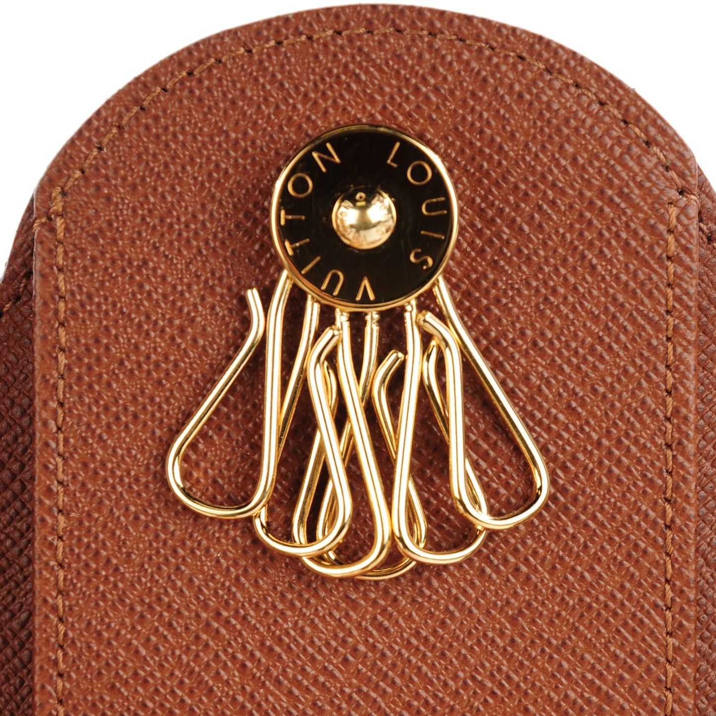Monogram Round Key Holder GM