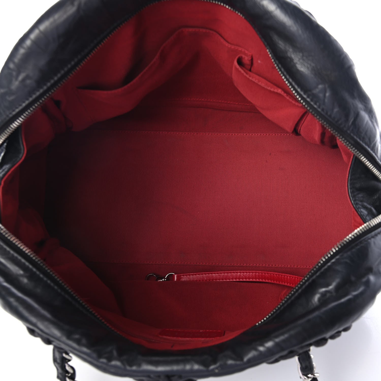 Chanel Calfskin Ultra Stitch Bowler Black 4 of 4