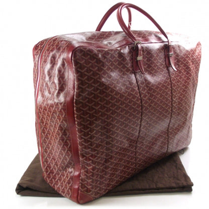 Goyard Ambassade Soft Suitcase Red 3 of 11