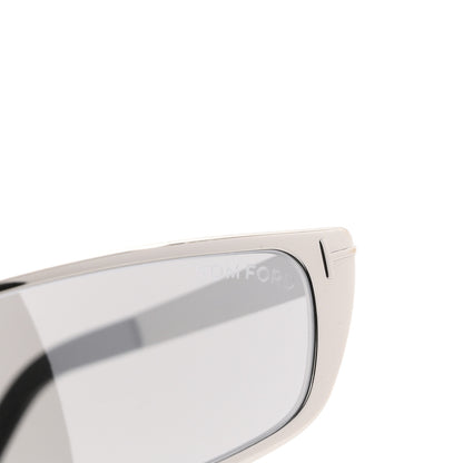 Tom Ford Square Everett Sunglasses TF1059 Silver 7 of 8