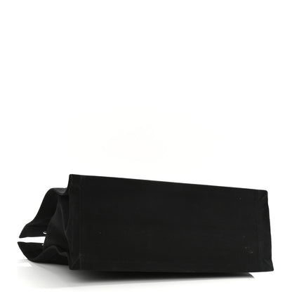 Saint Laurent Linen Calfskin Rive Gauche Tote Black 7 of 21