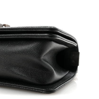 Chanel Caviar Quilted Small Boy Flap Black 10 of 11