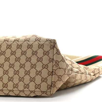 Gucci Monogram Web Large Diaper Tote Off White 9 of 9