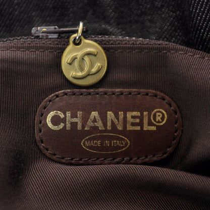 Chanel Denim Leather Shoulder Bag 7 of 7