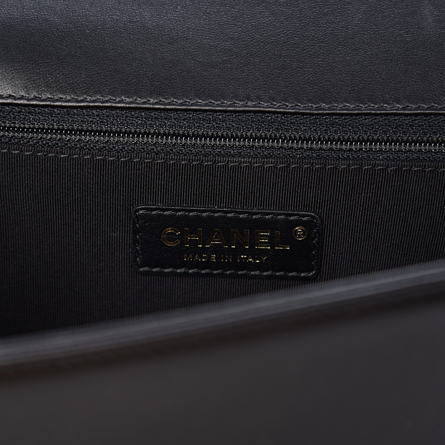 Chanel Lambskin Quilted Large Boy Flap Black 5 of 11