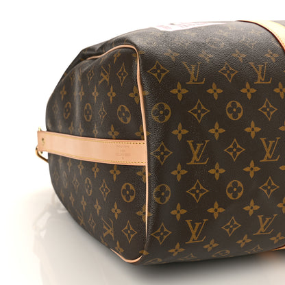 Louis Vuitton Monogram Patches Keepall Bandouliere 50 6 of 7