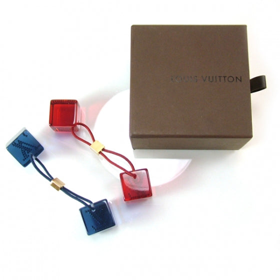 Louis Vuitton Rhinestone Hair Cube 2 of 4