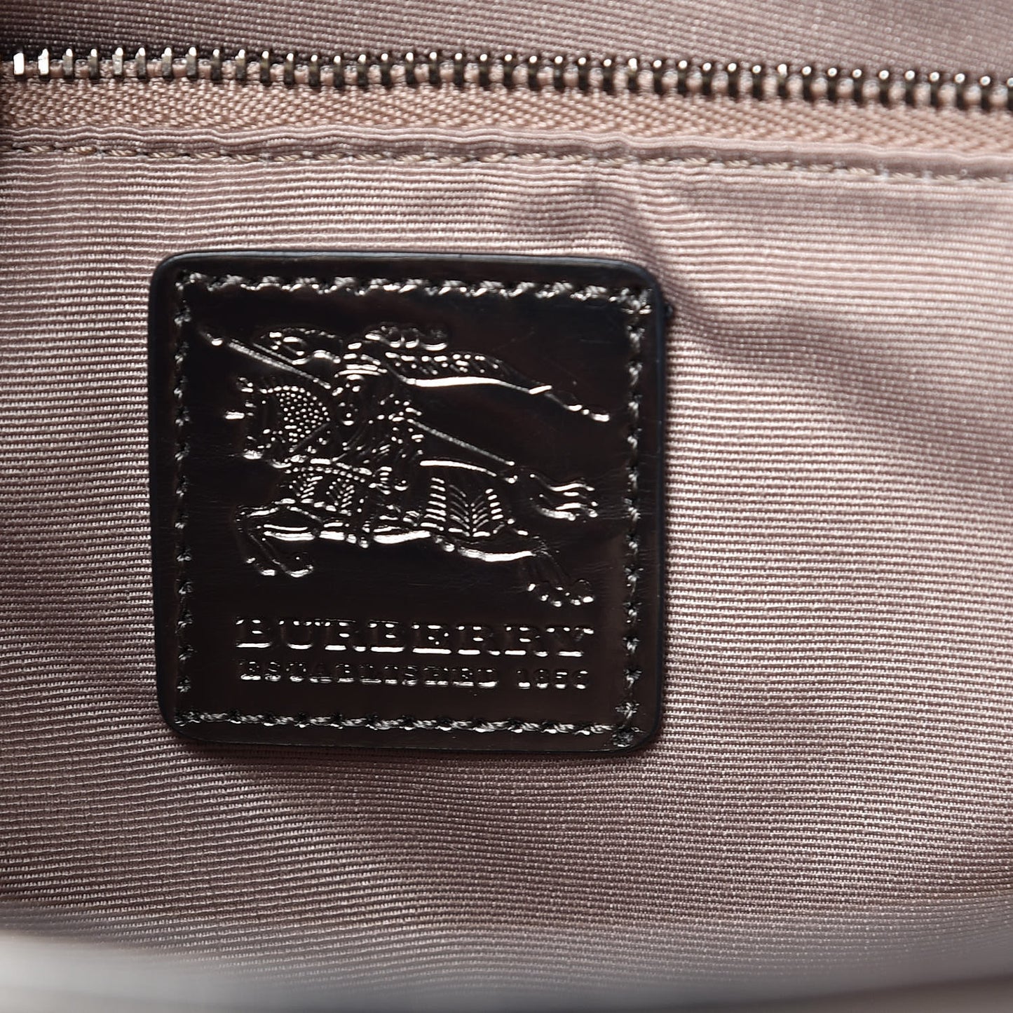 Patent Supernova Check Medium Denham Tote Dark Nickel
