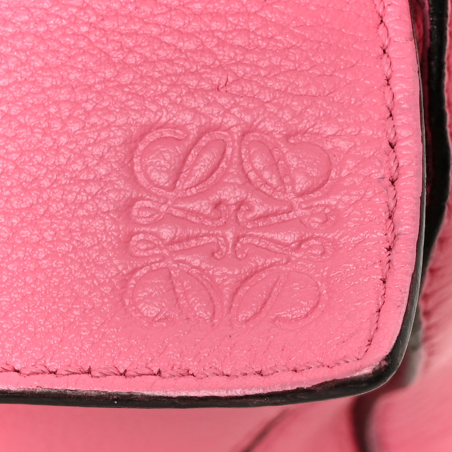 Loewe Calfskin Mini Puzzle Bag Wild Rose 8 of 11