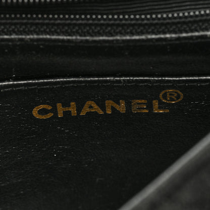 Chanel Suede Quilted Mini Square Flap Black 6 of 10