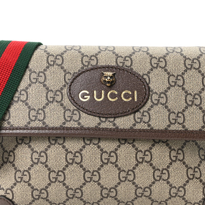 Gucci GG Supreme Monogram Neo Vintage Web Belt Bag Brown 8 of 10