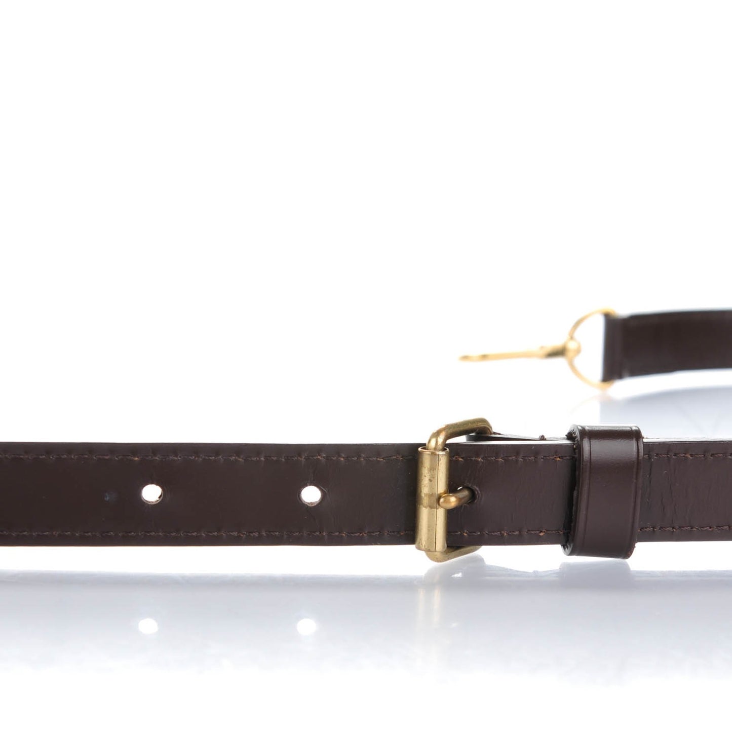 Calfskin 16mm Adjustable Shoulder Strap Brown