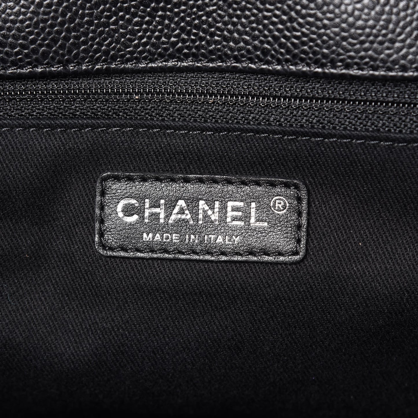 Caviar Timeless CC Accordion Flap Black