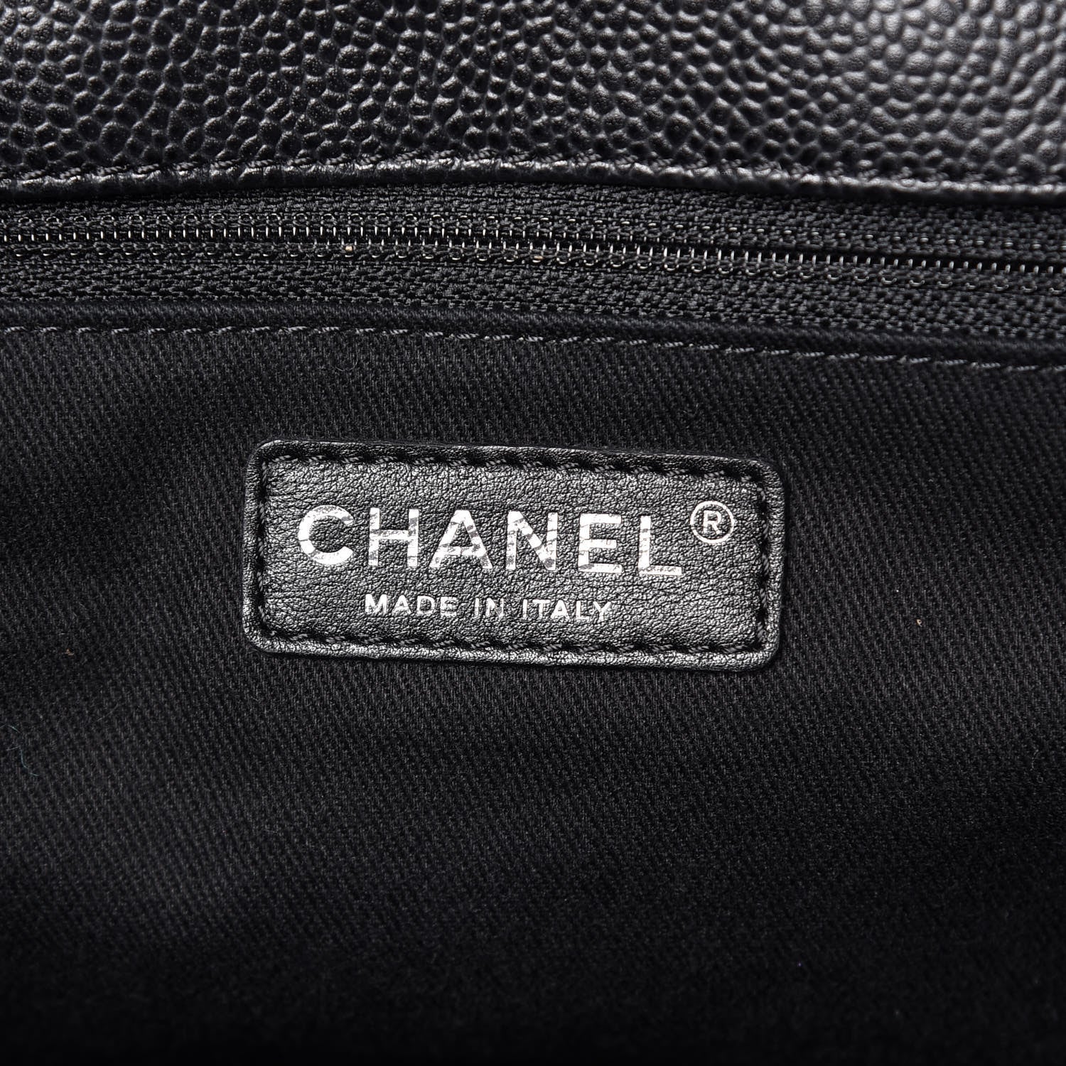 Chanel Caviar Timeless CC Accordion Flap Black 6 of 11