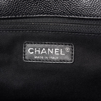 Chanel Caviar Timeless CC Accordion Flap Black 6 of 11