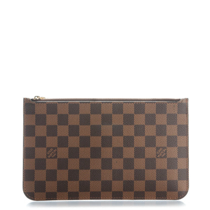 Louis Vuitton Damier Ebene Neverfull MM GM Pochette 1 of 7