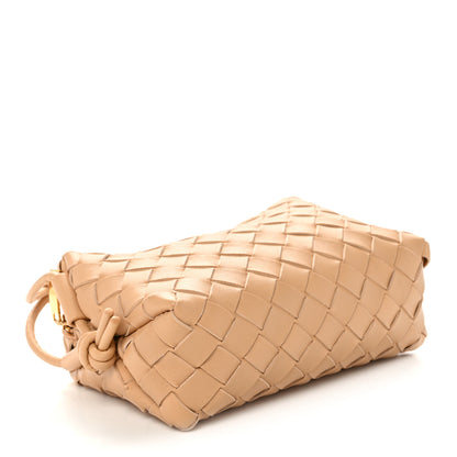 Bottega Veneta Nappa Intrecciato Mini Loop Camera Bag Almond 4 of 9
