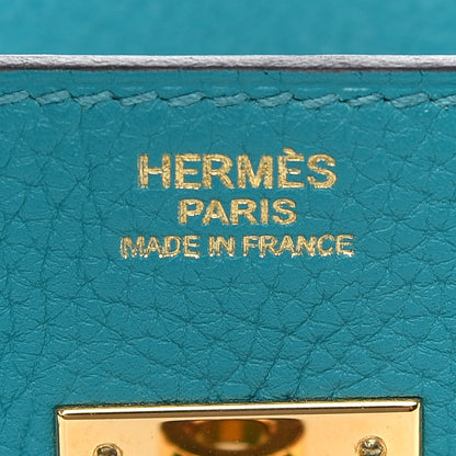 Hermes Togo Birkin 30 Turquoise 6 of 16