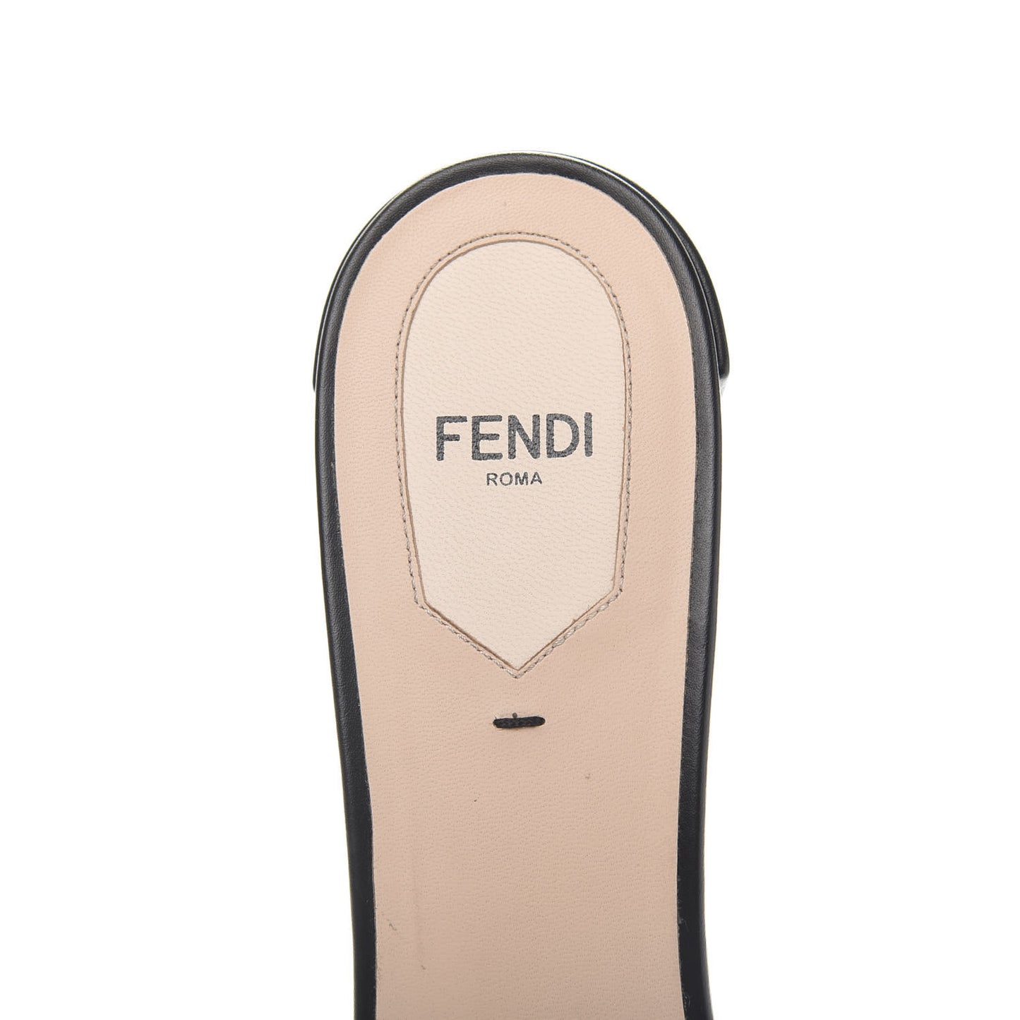 Velvet FF Slide Sandals 41 Tobacco