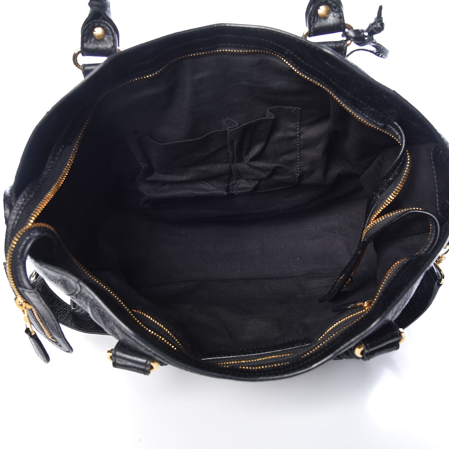 Agneau Giant 12 Gold Hardware City Black