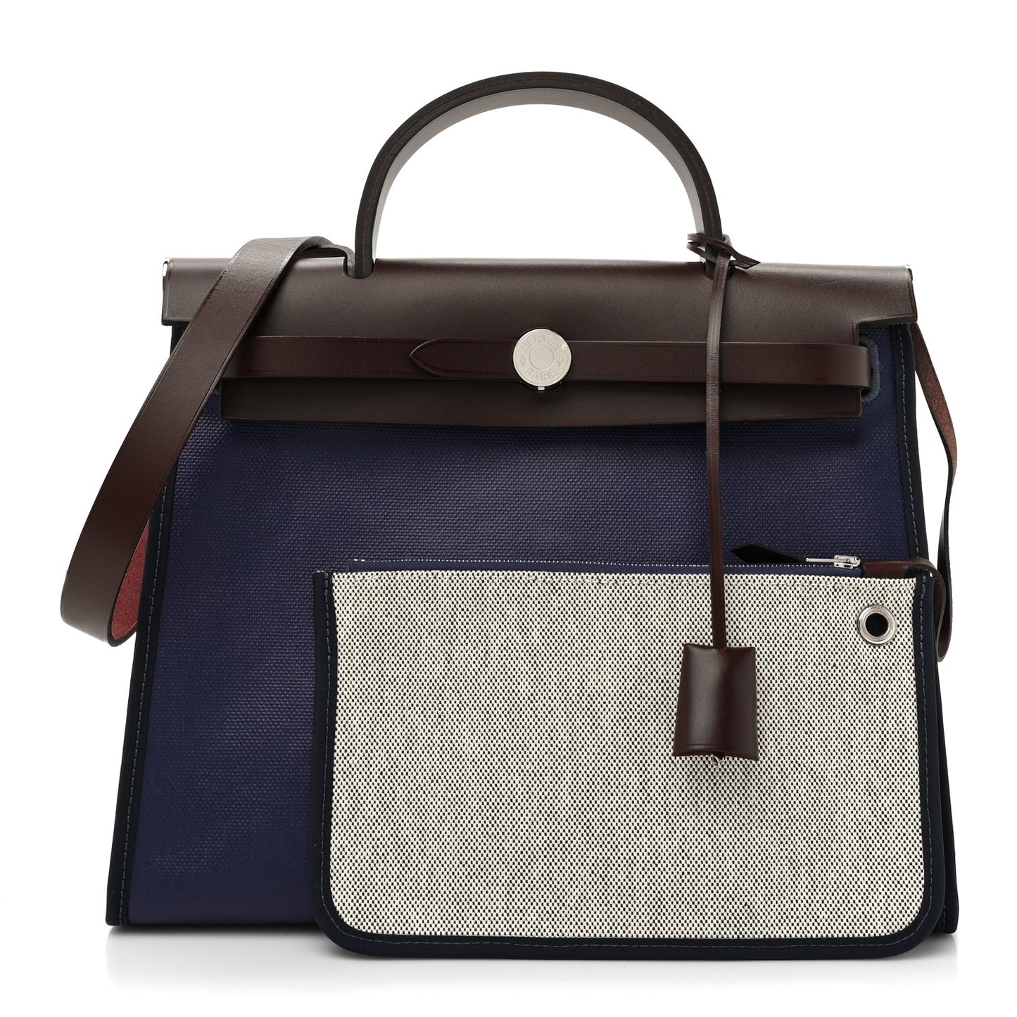 Toile H Berline Vache Hunter Herbag Zip PM 31 Bleu Encre Black