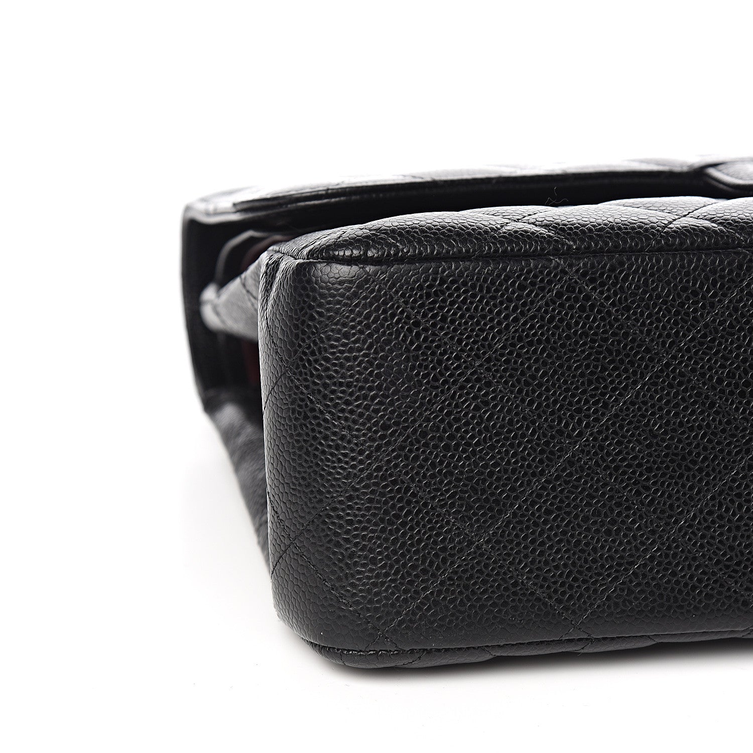 Chanel Caviar Quilted Jumbo Double Flap Black 7 of 10
