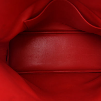 Hermes Taurillon Clemence Bolide 35 Rouge Piment 5 of 13