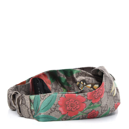 Gucci Silk Monogram Tian Print Tiana Duchesse Headband 6 of 10