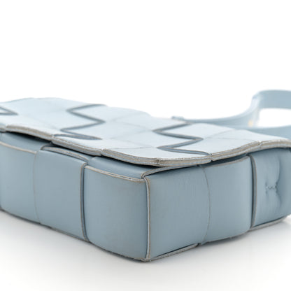 Bottega Veneta Nappa Maxi Intreccio Cassette Bag Pale Blue 10 of 10