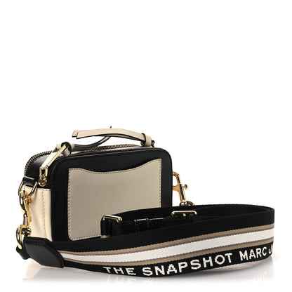 Marc Jacobs Saffiano Small Snapshot Camera Bag Cloud White Multicolor 3 of 12